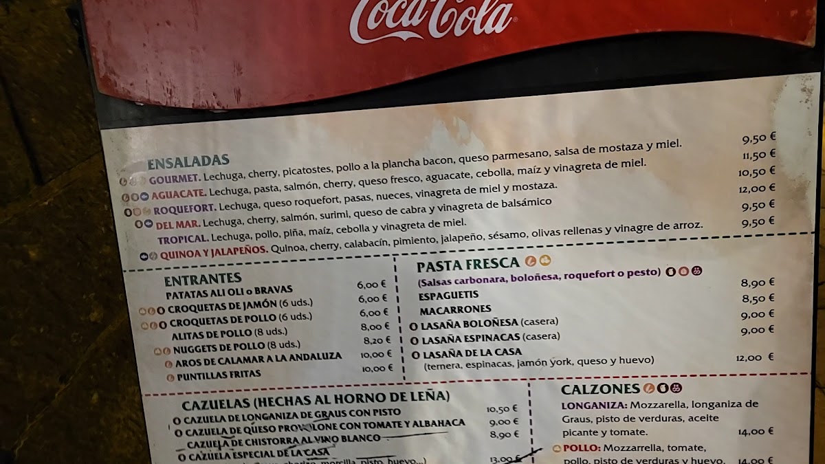 Menu La Crepería Otal De Jaca-7