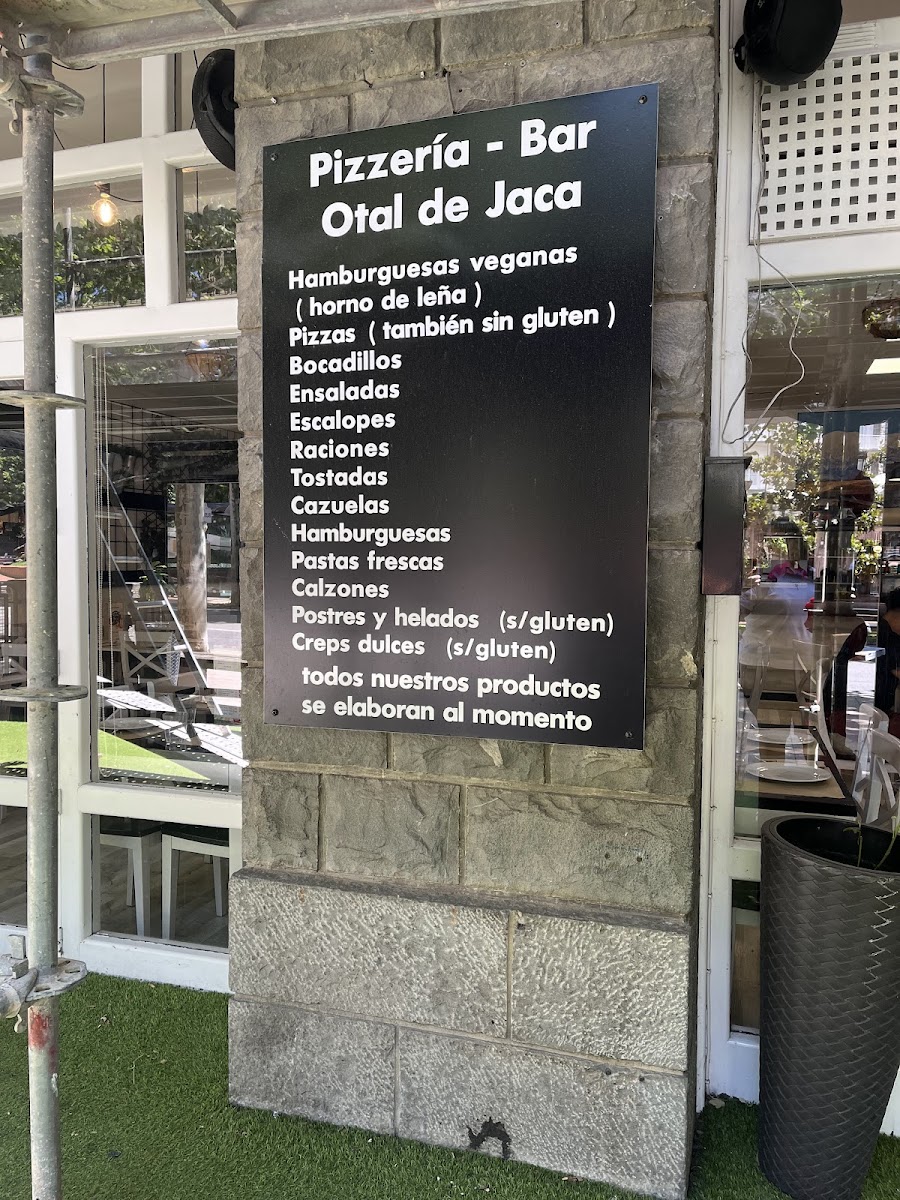 Menu La Crepería Otal De Jaca-8